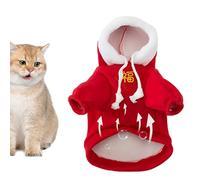 Warm Cat Clothes | Soft Pet Sweatshirt - Cold Weather Cats Sweater Warm Small Dogs Autumn Hooded Sweatshirts For Large Cat