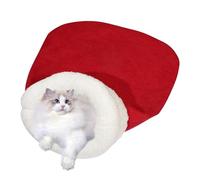 Warm Cat Sleeping Bag - Winter Pet House Bed, Semi-Sealed Cat Cave | Soft Sleeping Bag for Dogs Cats for Comfortable Nap Good Sleeping, Ideal for Winter Cold Bed
