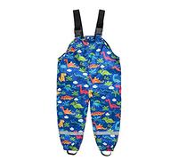 Warm Coat Girls Girls Rain Windproof Mud Jumpsuit Playsuit Polyester Blend Keep Warm Photo Shoot Kids (Blue, 8-9 Years)