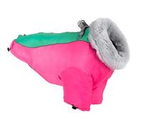 Warm Coats and Jackets for Dogs, Waterproof Winter Wear for Cold Weather, Reflective Dog Puffer Jacket, Fleece Lining Pet Coat with Double D-Ring for Medium Dogs,Pink,3XL