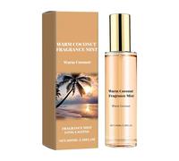 Warm Coconut Passion Perfume Fragrance Mist Spray Long Lasting Fresh And Natural Couples Date Carry It With You Atmosphere Encounter 100ml (Orange, One Size)