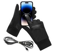 Warm Cold Hand Warmers, Heated Winter Warm Rainproof for Men Women, Full Heating, USB Heated Liners and Lanyard for E