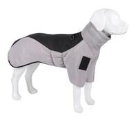 Warm Cold-Proof Large Dog Snow Jacket Windproof Waterproof Pet Coat For Labrador Golden Retriever Greyhound Shepherd Dog,Black,5XL