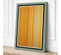 Warm Color Fields Minimalist Canvas Wall Art Print 30x20 Inch