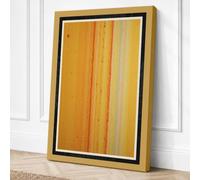 Warm Color Fields Minimalist Canvas Wall Art Print 30x20 Inch