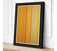 Warm Color Fields Minimalist Canvas Wall Art Print 36x24 Inch