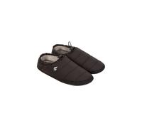 Warm Comfy Drawstring Slippers Heat Holders Black S