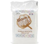 Warm Company Warm and White Cotton Batting with 45 x 60-inch Crib