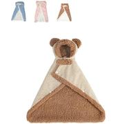 Warm Coral Fleece Dog Shawl with Hood,Pet Cape Blanket for Dogs & Cats,Soft Machine Washable Cape for Indoor Relaxing & Outdoor Walks (beige, S)