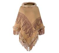 Warm Cowl Scarf Hood Maroon Velvet Shawl 18Th Birthday Gifts for Girls Workout Running Hiking Women's Collar Cape with Graphic Printed Tassel Hem Shawl Discounted Items for Sale