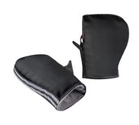 Warm Cycling Handlebar Gloves - Warm Waterproof Windproof Covers with Reflective Strips - Handlebar Warmers for Motorcycles | For Daily Urban Use Weekend Scooters Camping Aventur