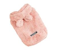 Warm Dog Coat | Cat Bear Ear Warm Sweatshirt for Kittens Puppy Sweater Cute Sweater for Small Dogs Cats Solid Color
