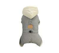 Warm Dog Jumpsuit Winter Windproof Cold Proof Pet Clothing For Chihuahuas Yorkshire Terriers Poodles Shiba Inus,A,2XL