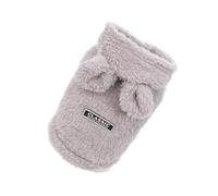 Warm Dog Sweatshirt, Warm Sweatshirt for Dogs, Warm Coat for Small Dogs, Dog Winter Clothes, Cold Weather Coats for Small, Cute Rabbit Ear Cat Jumper