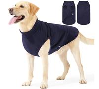 Warm Fleece-Lined Dog Pullover Stretchy Sweater Soft Cozy Labradors Greyhounds Bulldogs Shiba Inu Coat Sweatshirt,C,XL