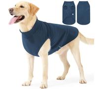Warm Fleece-Lined Dog Pullover Stretchy Sweater Soft Cozy Labradors Greyhounds Bulldogs Shiba Inu Coat Sweatshirt,B,S