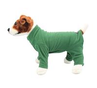 Warm Four-Legged Dog Fleece - Super Soft, Weather-Resistant (Green, XXL)