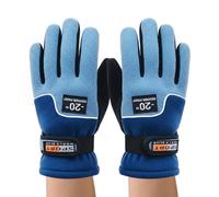 Warm Gloves for Riding, Polar Motorcycle Fleece Cycling Gloves | 10cm Touchscreen Fingertips, Waterproof Ski Equipment | 60G Stay Protected From Rain And Snow When Commuting In Winter