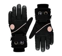 Warm Grip Electric Heated Gloves, Warm Hand Clothes with Rechargeable Touchscreen, Adjustable Temperature with Insulated Design, Warm Accessory for Daily Use, Heated Gloves