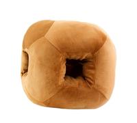 Warm Hand Pillow Nap Sleeping Pillow for Office Bread Neck with Hand Warmer Kid School Vote on Table Creative(Brown)