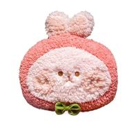 Warm Hand Pillow Nice Fruits Animal Pillow Winter Hand Warmer Pineapple Bear/Sheep/Strawberry Cats Plush Pig Rabbit Doll(Rabbit)