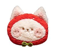 Warm Hand Pillow Nice Fruits Animal Pillow Winter Hand Warmer Pineapple Bear/Sheep/Strawberry Cats Plush Pig Rabbit Doll(Cat)