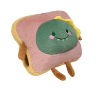 Warm Hand Pillow Plush Toast Bread Pillow Kawaii Food Pig Rabbit Fox Soft Doll Hand Warmer Home Decoration Cushion(33cm Dinosaur)