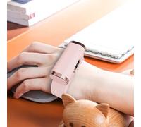 Warm Hand Warming Bracelet 360-Degree Surrounding Heat 4 Temperature Settings a Warming Bracelet Designed to Warm Both the Backs of Your Hands (powder)