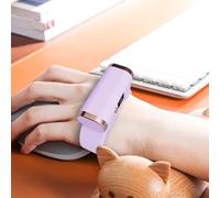 Warm Hand Warming Bracelet 360-Degree Surrounding Heat 4 Temperature Settings a Warming Bracelet Designed to Warm Both the Backs of Your Hands (purple)