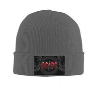 Warm Hat AC DC Heavy Metal Warm Knitted Hat Hip Hop Beanie Beanie Autumn Winter Beanies Outdoor Hats for Unisex Adults
