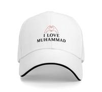 Warm hat I Love Muhammad Baseball Cap Streetwear Men Women Trucker Hat Print Tennis Skate Snapback Cap Gift Idea