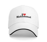 Warm hat I Love Muhammad Baseball Cap Streetwear Unisex-Teens Trucker Hat Sun Visor Design Hunting Camping Baseball Caps Present