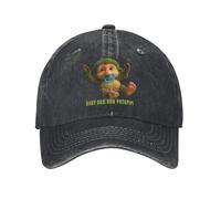Warm hat Made of Pure Cotton,Italian Brainrot Baby BRR BRR Patapim Baseball Cap Vintage Distressed Washed Snapback Hat Men Women Outdoor Travel Gift Cap Black