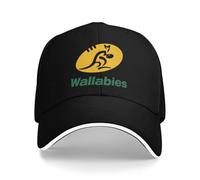 Warm hat Made of Pure Cotton,Wallabies Rugby Fans Baseball Cap Sun caps Hat Man for The Sun Winter Hats for Men Mens Hats Women's,Gift Multicoloured
