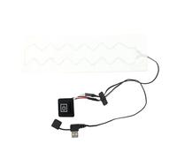 Warm Heating Pad USB Charging Scarf Adjustable Heated Replacement Electric Heated for Neck Heating Vest Pad