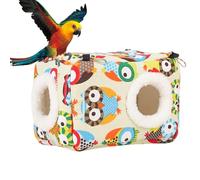 Warm House for Cockatoos and Parrots - Warm Nest for Parrots, Thick and Warm Bird Bed Hut for Cuddling | Washable Bird Nest House, Parrot Hidden Bed, Parrot Sleeping Bed