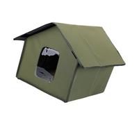 Warm House Outdoor Cats House Insulated Easy Assembly For Winter Waterproof Tent For Outdoor Strays Cats Winter Shelter