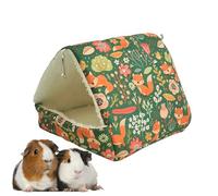 Warm House with Bunny, Small Animal House Cage | Hamster | Winter Washable Multifunctional, Hamster Accessories, Warm Small Animal House for Hamster Hours Ventilated