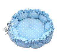 Warm In Winter Bed Little Mat Basket Small Dog House Windproof Puppy Nest With Drawstring Designed Outside Indoor
