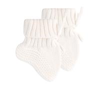 Warm Knitted Baby Socks Solid Color Newborns Handmade Knitting Shoes Socks Short Booties With Ties For Boys Girls Unisex Newborns Knitted
