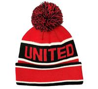 Warm Knitted Winter Bobble Hat with Pom Pom,Cozy Soft-Cuff Beanie in Celtic, City, Liverpool, Newcastle & United Colours, Stylish Cold-Weather Wear