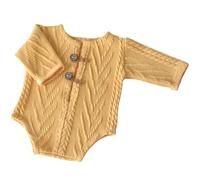 Warm Knitting Clothes Photo Props for 0-2Month Baby Unisex Newborn Photography Romper Costume Photoshooting Accessory Newborn Photography Romper