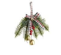 Warm Moments! Christmas Leaf Decoration Pendant Perfect For Decorating Your Home And Embarking On A Joyful Holiday Celebration Journey! (A, 16x14x2cm)
