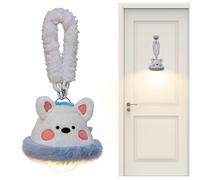 Warm Night Lights - Wall Mounted Hangable Animal Design Lamp, Soft Surfaces Illumination, Wireless Battery Operations | Cute Plush Lamp for Kids Children Girls Home Bedroom Bathroom Sleep Rest