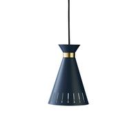 Warm Nordic Cone Pendant Azure Blue
