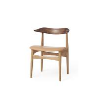Warm Nordic Cow Horn Dining Chair Oak/Soavé