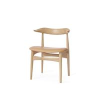 Warm Nordic Cow Horn Dining Chair Oak/Soavé