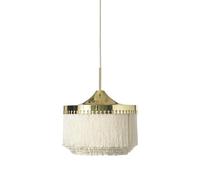 Warm Nordic Fringe Pendant Ø30 Cream White