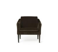 Warm Nordic - Mr. Olsen Lounge Chair, Java Brown / Smoked Oak - Brown