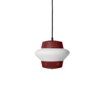 Warm Nordic Opal Arch Pendant Dark Red